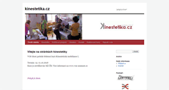 Desktop Screenshot of kinestetika.cz
